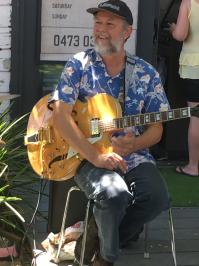 Guitarist Christopher Sainsbury